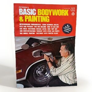 Peterson's Basic Bodywork & Painting Hot Rod Magazine Vintage 80s